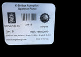 Kongsberg K-Bridge Auto pilot, Operator Panel KBA-168932810