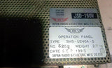 JRCS JSD-160V Monitor Control System SMS-U240A-5 Operator Panel HMI