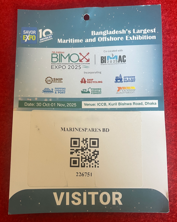 🚢 Marine Spares BD Participates in BIMOX Expo 2025