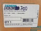 Siemens JXD63M300 Sentron Molded Circuit Breaker