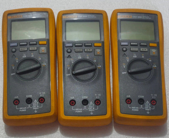 Fluke CNX 3000 Wireless Mutimeter (Lot of 3)
