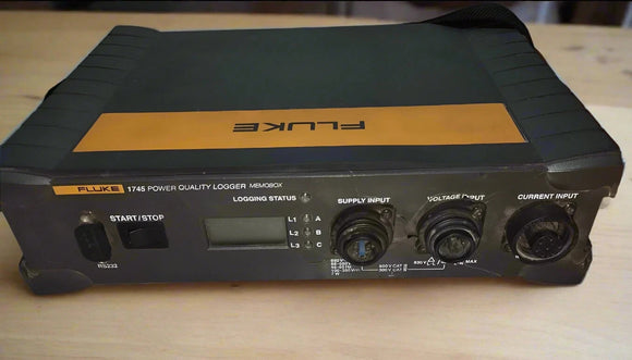 Fluke 1745 Three Phase Power Quality Logger Memobox