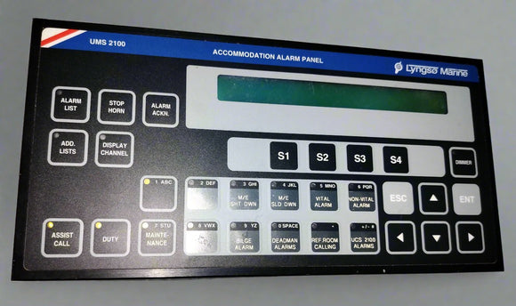 LYNGSO MARINE UMS 2100 ACCOMMODATION ALARM PANEL