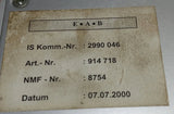 Is SRK 04 NMF pcb card circuit  ASSY, UNIT, IS-914718, HA 00-06/N