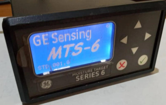 GE SENSING MOISTURE TARGET SERIES 6, MONITOR USED