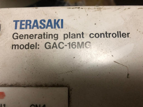 TERASAKI GENERATING PLANT CONTROLLER Model: GAC-16MG