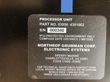 Northrop Grumman Radar Processor Unit, 03956 4301862, Working Condition.